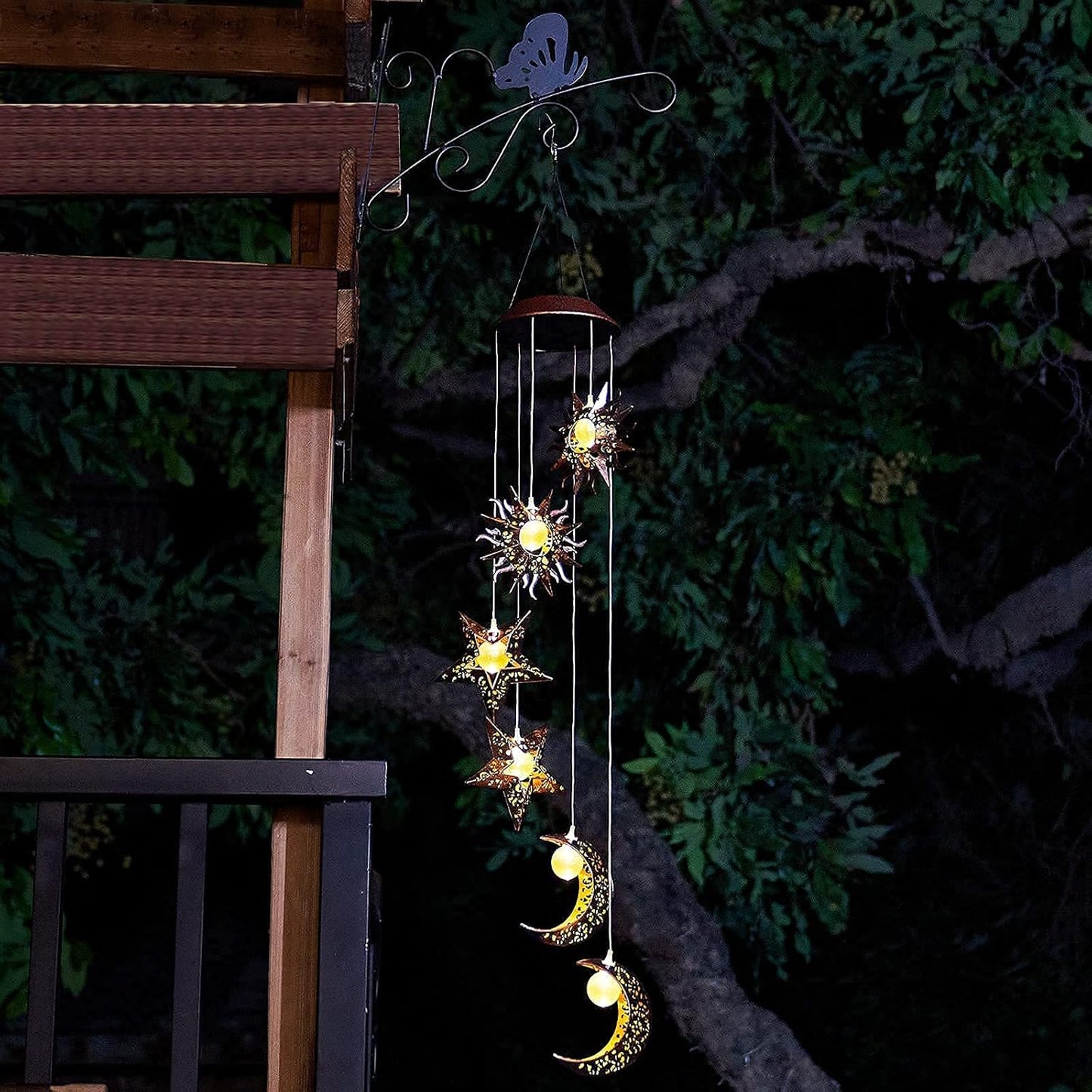 🌞Solar Wind Chime Lights Outdoor – Perfect for Patio, Porch, Yard & Gifts