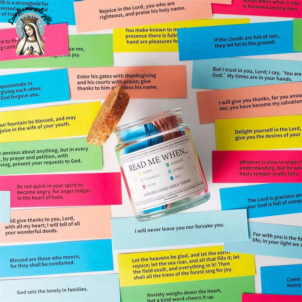 Read Me When Bible Verse Jar (with giftBOX)