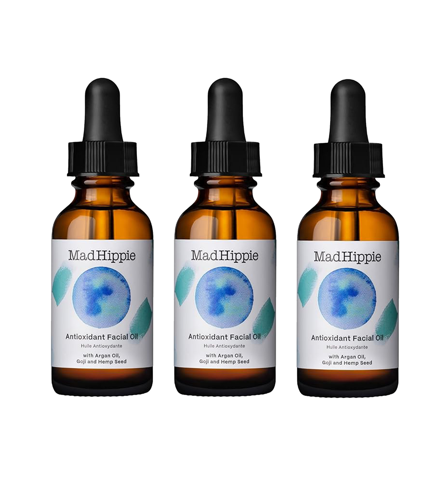 🌊 Natural Facial Oil with Argan & Vitamin E